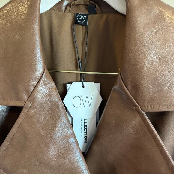 NWT & Sold Out – OW Double-Breasted Belted Coat – Retail $330 - Picture 9 of 9